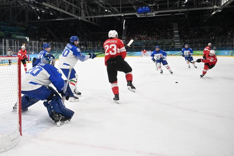 Ice Hockey. Italy. Training. 14.02.2026