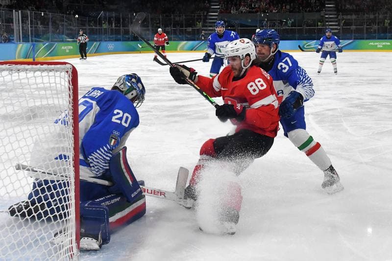 Ice Hockey. Italy. Training. 14.02.2026