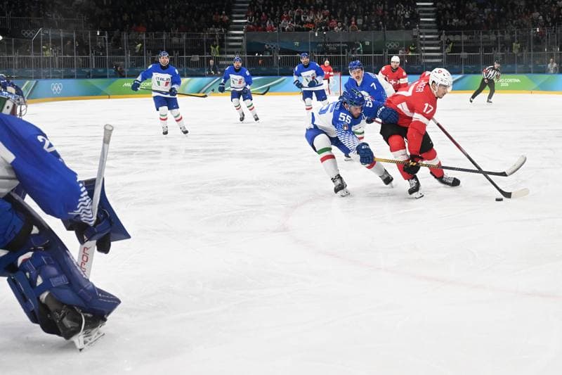 Ice Hockey. Italy. Training. 14.02.2026