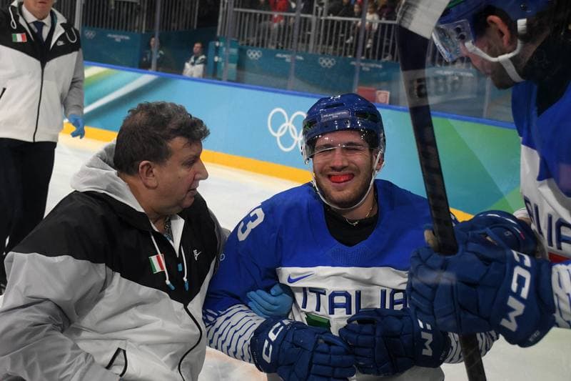 Ice Hockey. Italy. Training. 14.02.2026