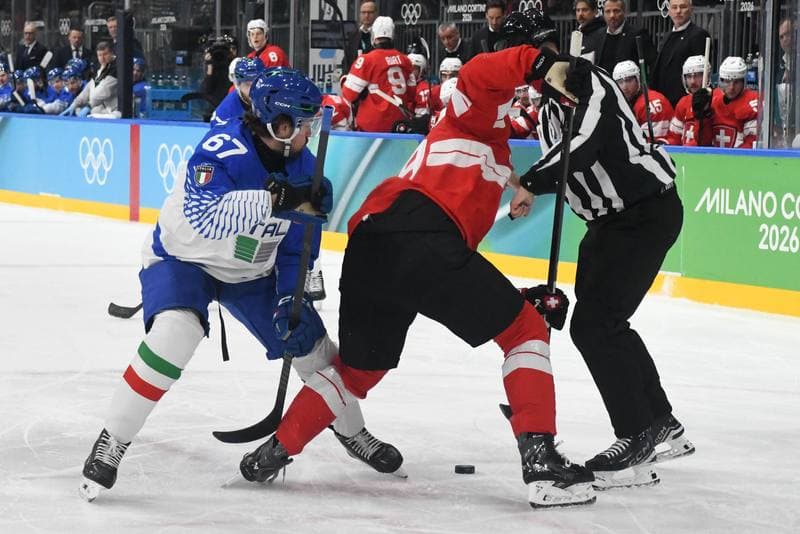 Ice Hockey. Italy. Training. 14.02.2026
