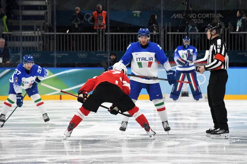 Ice Hockey. Italy. Training. 14.02.2026