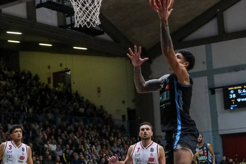 Basketball. Italian Basketball Serie A. Vanoli Basket Cremona - EA7 Emporio Armani Milano. 15.02.2026
