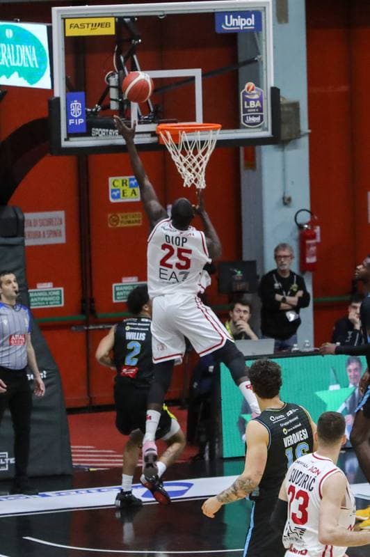 Basketball. Italian Basketball Serie A. Vanoli Basket Cremona - EA7 Emporio Armani Milano. 15.02.2026