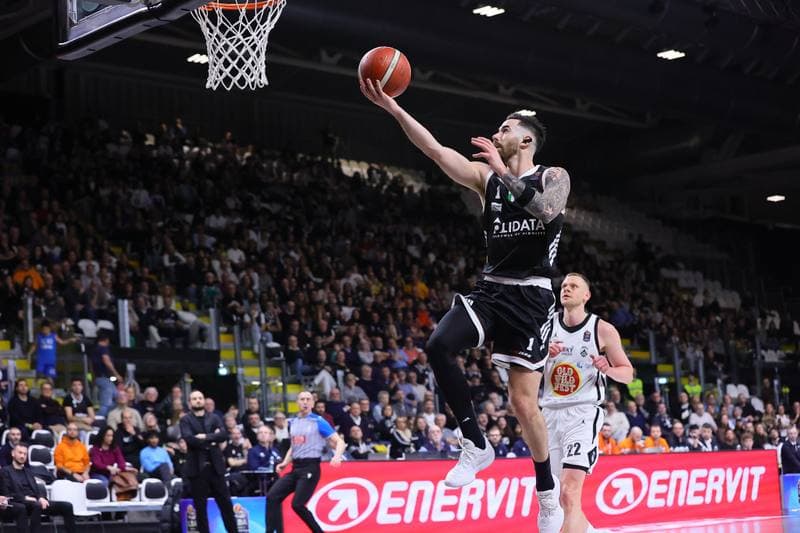 Basketball. Italian Serie A. Virtus Olidata Bologna - APU Old Wild West Udine. 15.02.2026