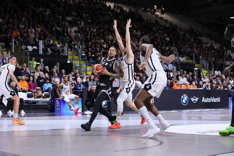 Basketball. Italian Serie A. Virtus Olidata Bologna - APU Old Wild West Udine. 15.02.2026