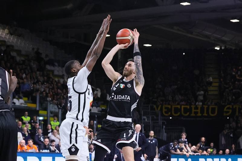 Basketball. Italian Serie A. Virtus Olidata Bologna - APU Old Wild West Udine. 15.02.2026