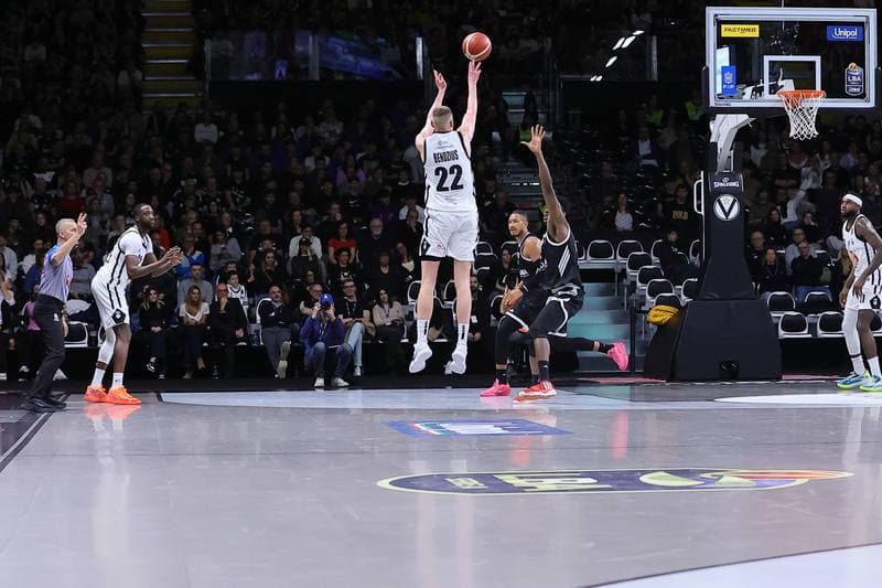Basketball. Italian Serie A. Virtus Olidata Bologna - APU Old Wild West Udine. 15.02.2026