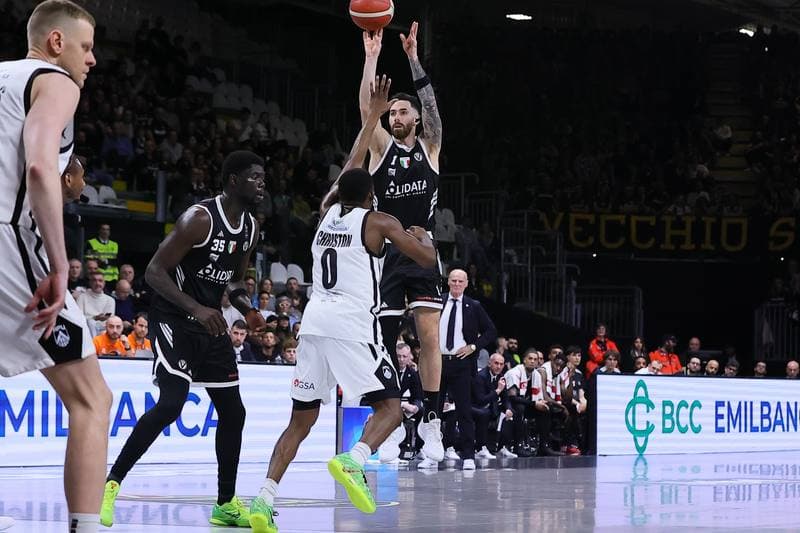 Basketball. Italian Serie A. Virtus Olidata Bologna - APU Old Wild West Udine. 15.02.2026