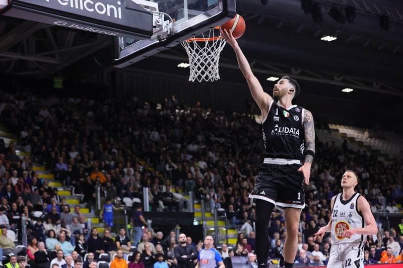 Basketball. Italian Serie A. Virtus Olidata Bologna - APU Old Wild West Udine. 15.02.2026