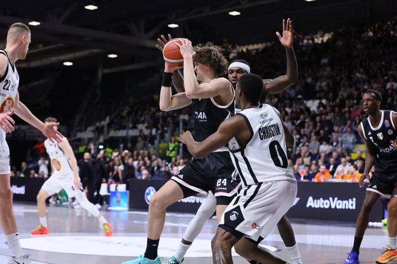 Basketball. Italian Serie A. Virtus Olidata Bologna - APU Old Wild West Udine. 15.02.2026