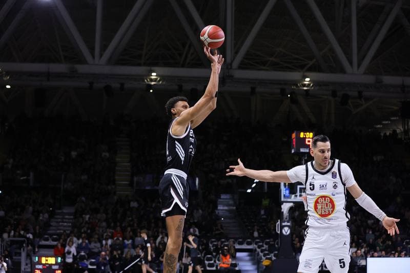 Basketball. Italian Serie A. Virtus Olidata Bologna - APU Old Wild West Udine. 15.02.2026
