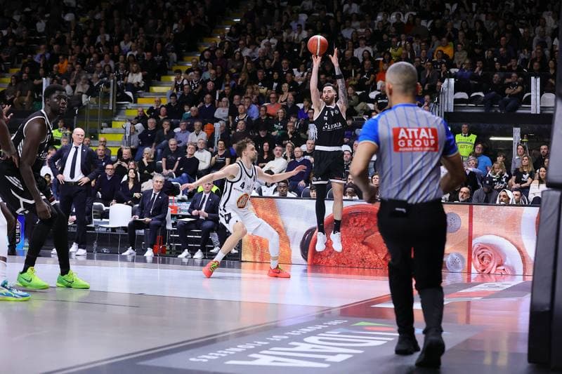 Basketball. Italian Serie A. Virtus Olidata Bologna - APU Old Wild West Udine. 15.02.2026