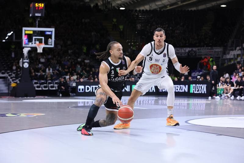 Basketball. Italian Serie A. Virtus Olidata Bologna - APU Old Wild West Udine. 15.02.2026