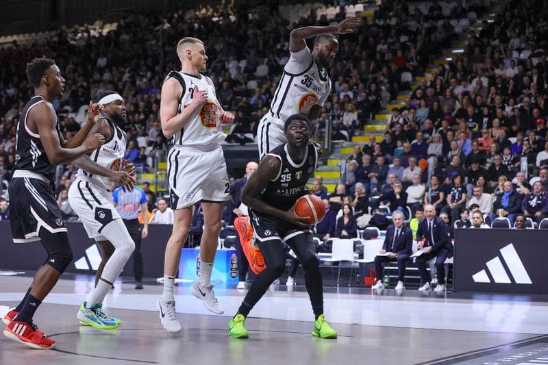 Basketball. Italian Serie A. Virtus Olidata Bologna - APU Old Wild West Udine. 15.02.2026