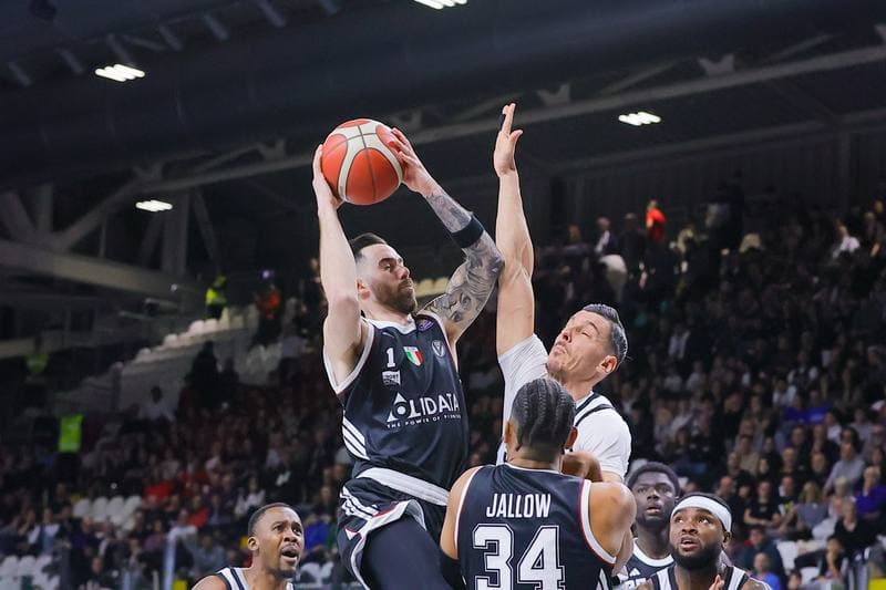 Basketball. Italian Serie A. Virtus Olidata Bologna - APU Old Wild West Udine. 15.02.2026