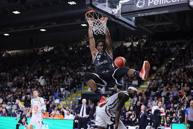 Basketball. Italian Serie A. Virtus Olidata Bologna - APU Old Wild West Udine. 15.02.2026
