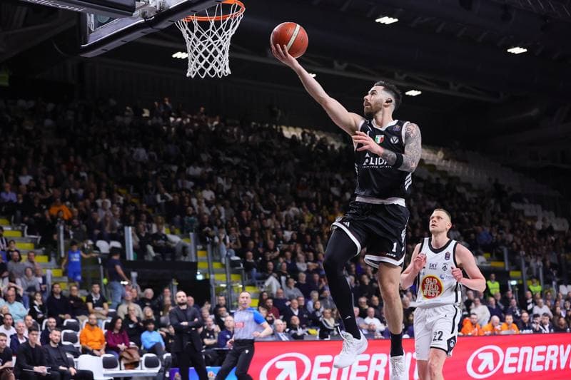 Basketball. Italian Serie A. Virtus Olidata Bologna - APU Old Wild West Udine. 15.02.2026