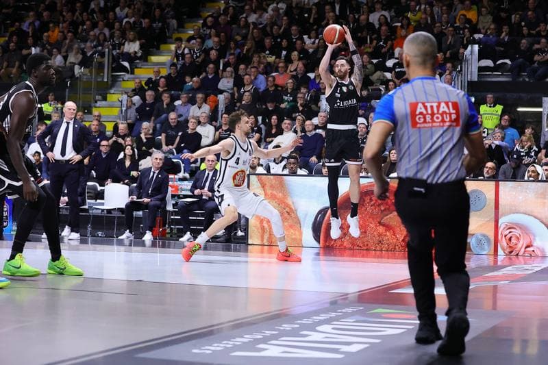 Basketball. Italian Serie A. Virtus Olidata Bologna - APU Old Wild West Udine. 15.02.2026