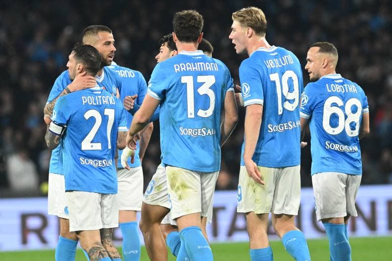 Football. Serie A. SSC Napoli - AS Roma. 15.02.2026