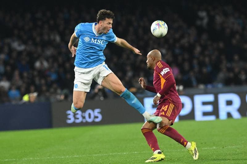 Football. Serie A. SSC Napoli - AS Roma. 15.02.2026