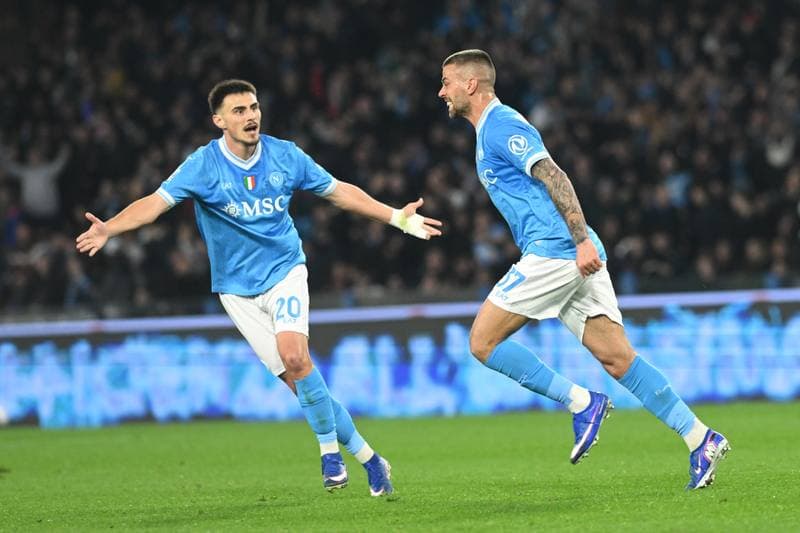 Football. Serie A. SSC Napoli - AS Roma. 15.02.2026