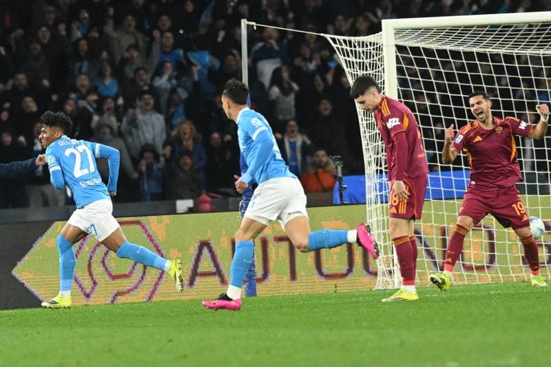 Football. Serie A. SSC Napoli - AS Roma. 15.02.2026