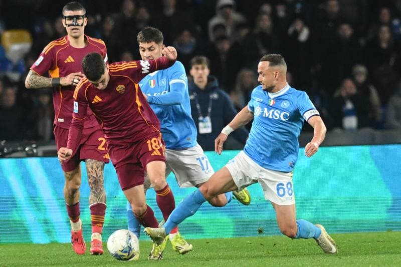 Football. Serie A. SSC Napoli - AS Roma. 15.02.2026