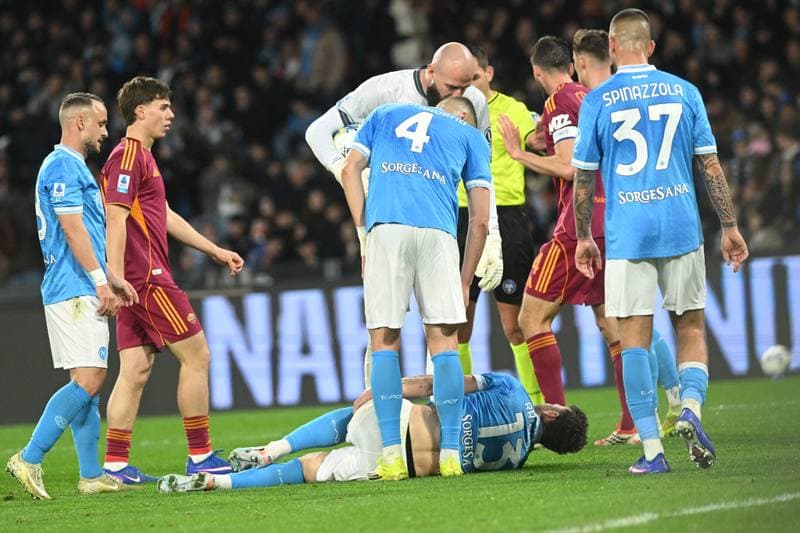 Football. Serie A. SSC Napoli - AS Roma. 15.02.2026