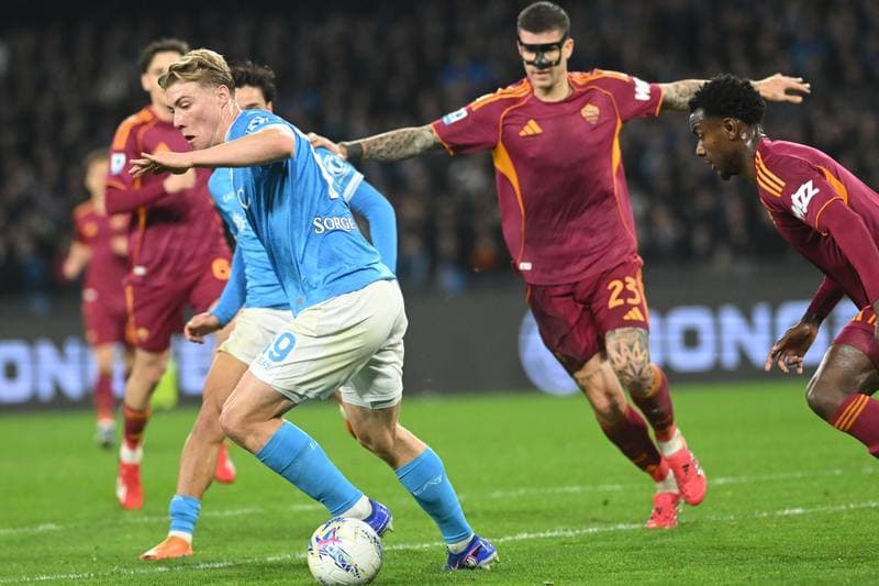 Football. Serie A. SSC Napoli - AS Roma. 15.02.2026