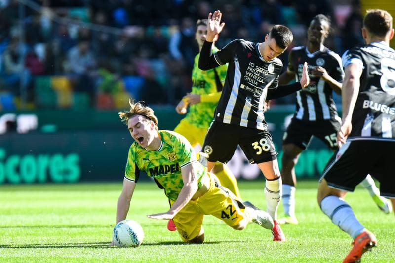 Football. Serie A. Udinese Calcio - US Sassuolo. 15.02.2026