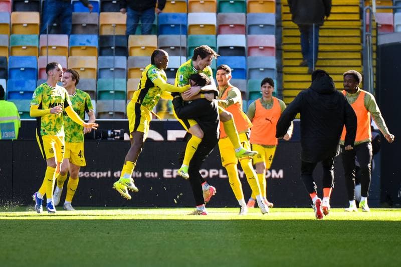 Football. Serie A. Udinese Calcio - US Sassuolo. 15.02.2026