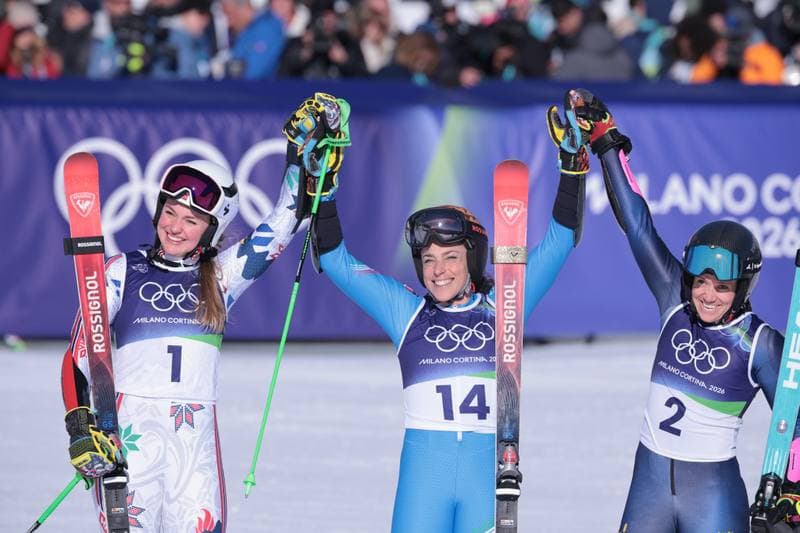 Alpine Skiing. Olympic Winter Games Milano-Cortina 2026. Women's Giant Slalom. 15.02.2026