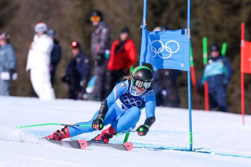 Alpine Skiing. Olympic Winter Games Milano-Cortina 2026. Women's Giant Slalom. 15.02.2026