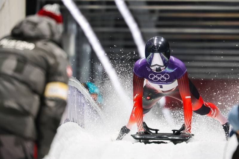 Skeleton. Olympic Winter Games Milano-Cortina 2026. Day 1. 14.02.2026
