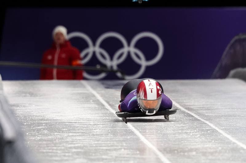 Skeleton. Olympic Winter Games Milano-Cortina 2026. Day 1. 14.02.2026
