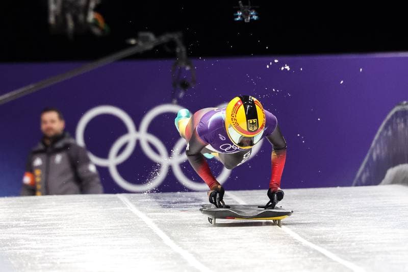 Skeleton. Olympic Winter Games Milano-Cortina 2026. Day 1. 14.02.2026