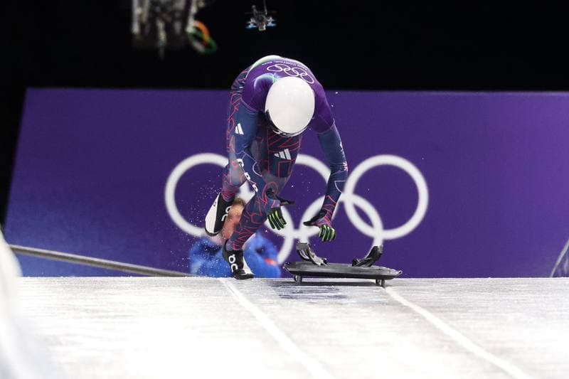 Skeleton. Olympic Winter Games Milano-Cortina 2026. Day 1. 14.02.2026