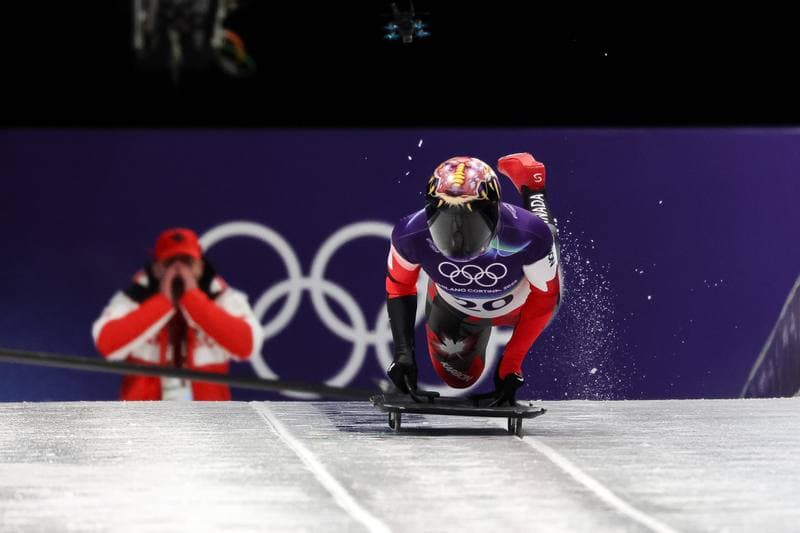 Skeleton. Olympic Winter Games Milano-Cortina 2026. Day 1. 14.02.2026