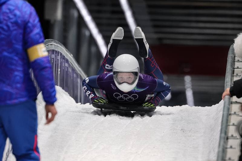 Skeleton. Olympic Winter Games Milano-Cortina 2026. Day 1. 14.02.2026