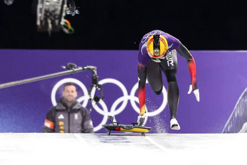 Skeleton. Olympic Winter Games Milano-Cortina 2026. Day 1. 14.02.2026