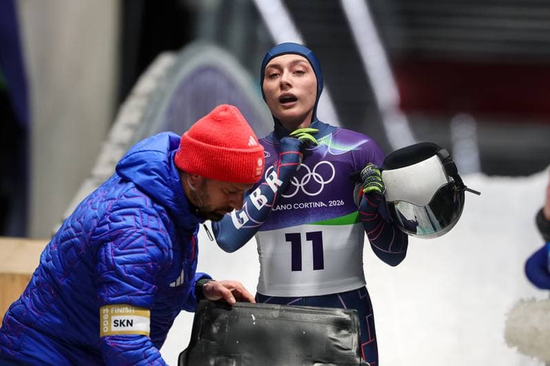 Skeleton. Olympic Winter Games Milano-Cortina 2026. Day 1. 14.02.2026