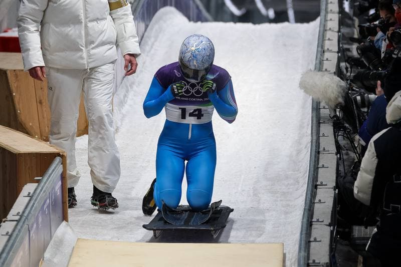 Skeleton. Olympic Winter Games Milano-Cortina 2026. Day 1. 14.02.2026