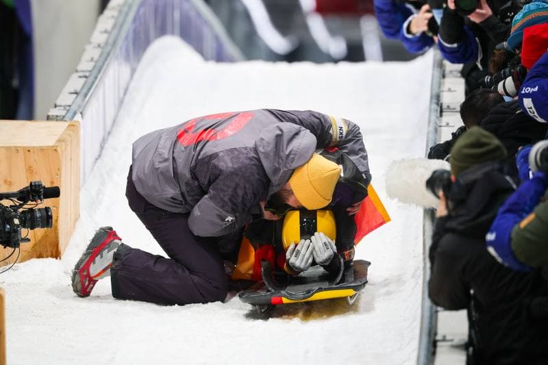 Skeleton. Olympic Winter Games Milano-Cortina 2026. Day 1. 14.02.2026