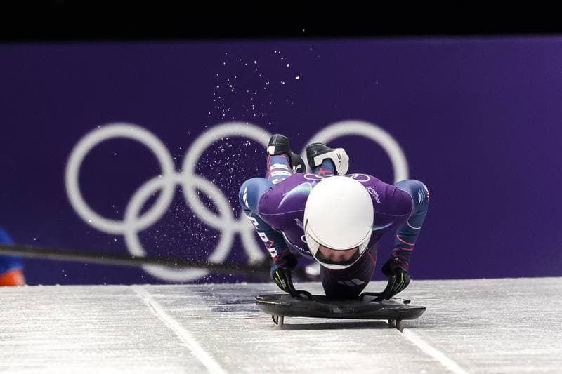 Skeleton. Olympic Winter Games Milano-Cortina 2026. Day 1. 14.02.2026