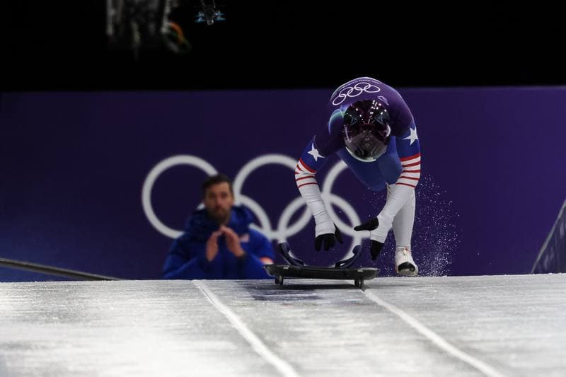 Skeleton. Olympic Winter Games Milano-Cortina 2026. Day 1. 14.02.2026