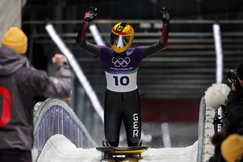 Skeleton. Olympic Winter Games Milano-Cortina 2026. Day 1. 14.02.2026