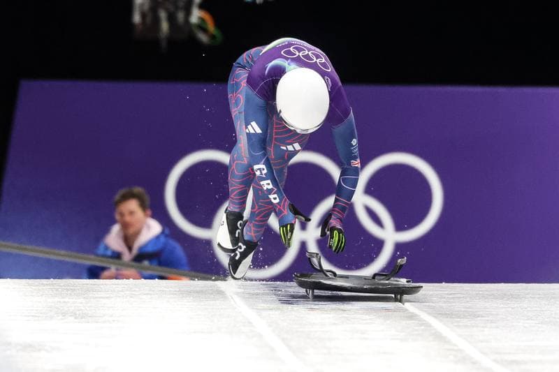Skeleton. Olympic Winter Games Milano-Cortina 2026. Day 1. 14.02.2026