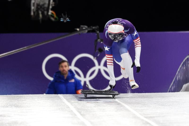 Skeleton. Olympic Winter Games Milano-Cortina 2026. Day 1. 14.02.2026
