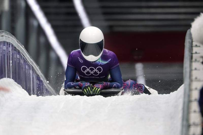 Skeleton. Olympic Winter Games Milano-Cortina 2026. Day 1. 14.02.2026